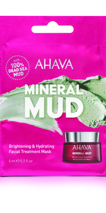 mineral mud brightening en hydrating facial treatment mask single use