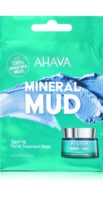 mineral mud clearing facial treatment mask single use